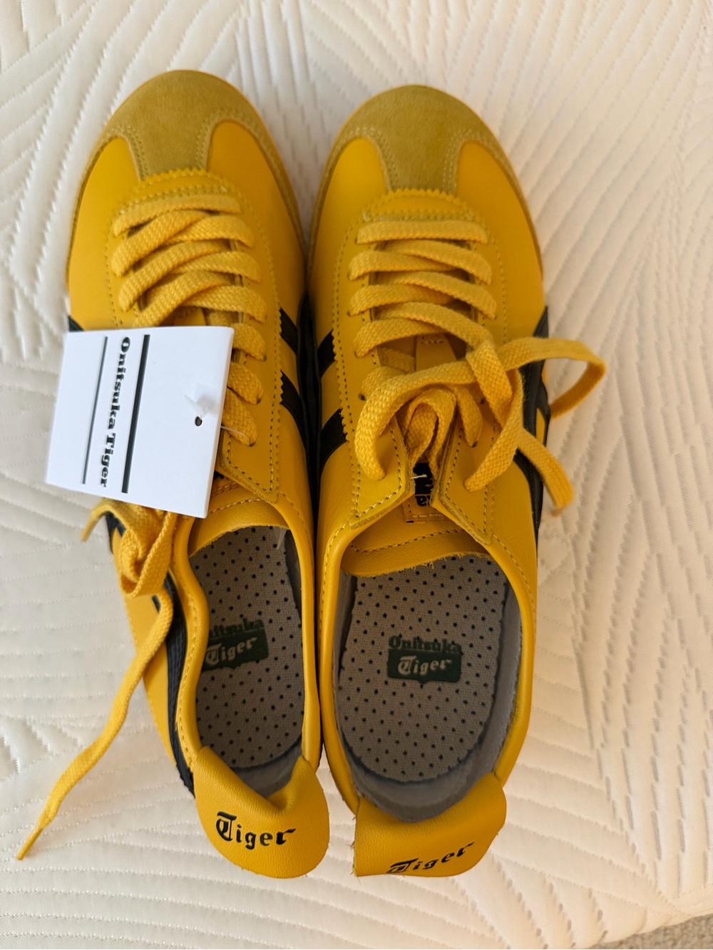 Onitsuka Tiger Yellow & Black Sneakers